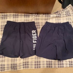 2 swim trunks